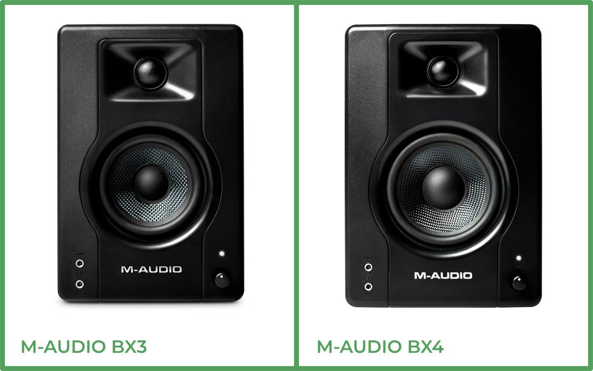 Porovnání M-Audio reproduktorů.