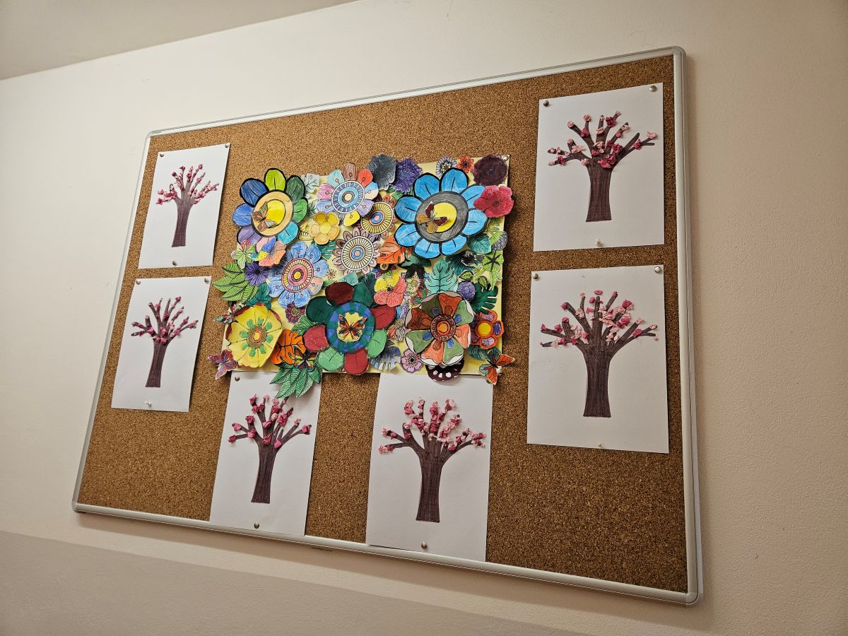 Korková nástěnka ekoTAB.