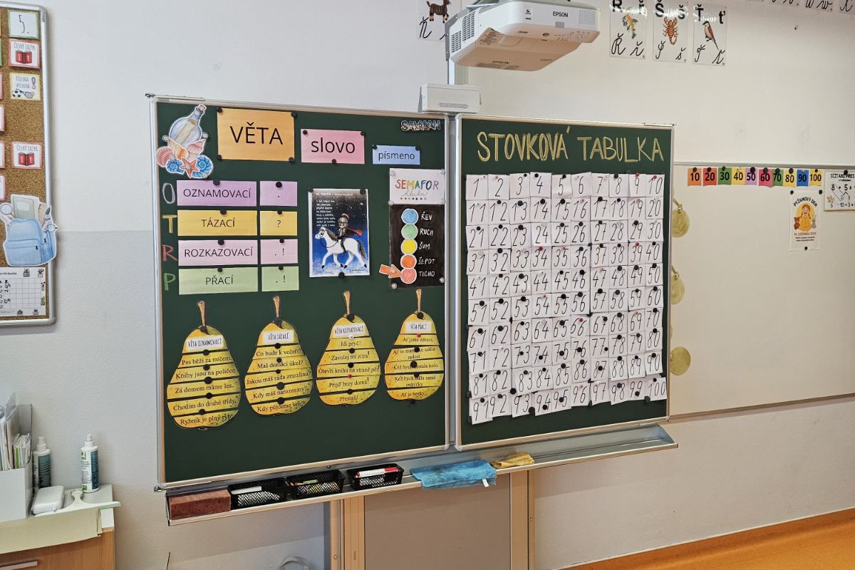 Výměna starých projektorů za nové na ZŠ Nové Strašecí