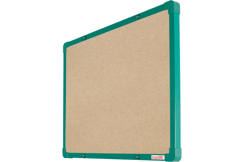Textilní nástěnka se zeleným rámem Textilní nástěnka na zeď boardOK 60x45. #2
