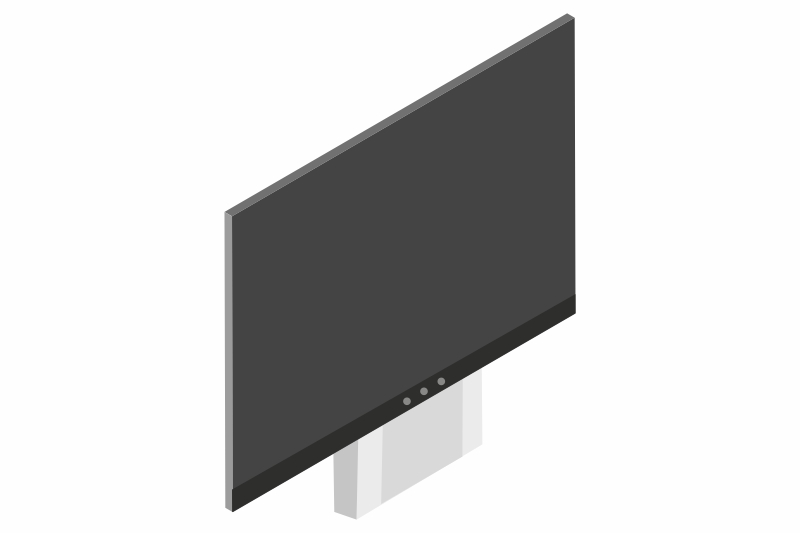 Interaktivní sestava LCD panel na STOJANU ZVEDACÍM AL IAS