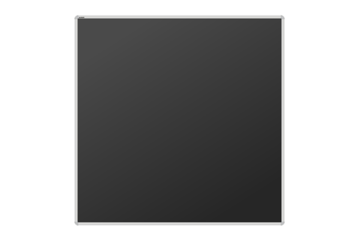 Keramická tabule na křídy ekoTAB ŠKOL K černá Černá magnetická tabule na křídy ekoTAB 120x120. #1