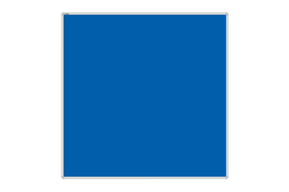 Keramická tabule na křídy ekoTAB ŠKOL K modrá Modrá magnetická tabule na křídy ekoTAB 120x120. #1
