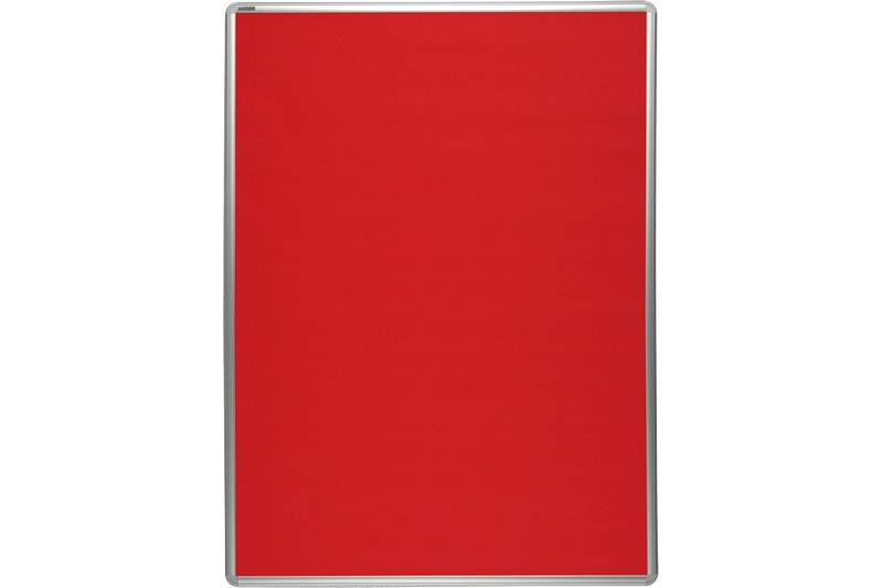 Textilní nástěnka červená Červená textilní nástěnka na zeď ekoTAB 60x90. #2