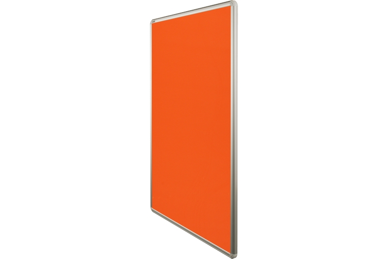 Textilní nástěnka oranžová Oranžová textilní nástěnka na zeď ekoTAB 60x90. #3