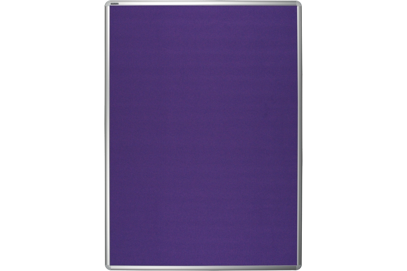 Textilní nástěnka fialová Fialová textilní nástěnka na zeď ekoTAB 75x100. #1