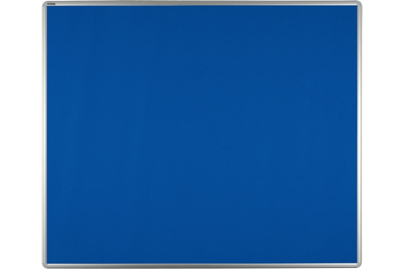 Textilní nástěnka modrá Modrá textilní nástěnka na zeď ekoTAB 120x90. #1