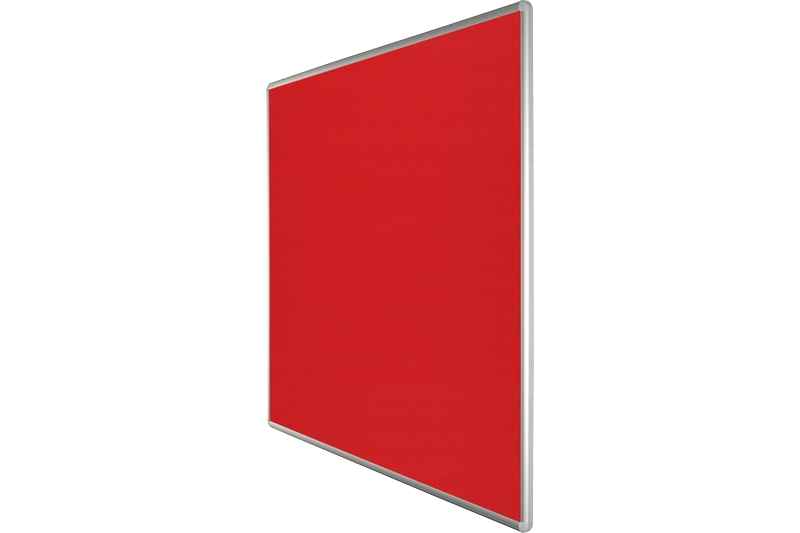Textilní nástěnka červená Červená textilní nástěnka na zeď ekoTAB 120x100. #2