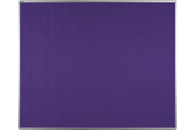 Textilní nástěnka fialová Fialová textilní nástěnka na zeď ekoTAB 150x100. #1