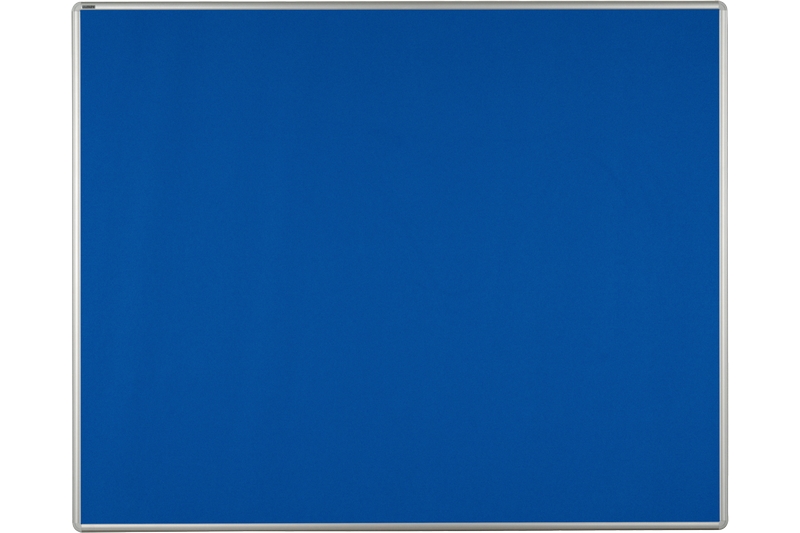 Textilní nástěnka modrá Modrá textilní nástěnka na zeď ekoTAB 150x120. #1