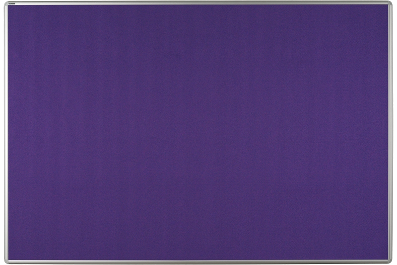 Textilní nástěnka fialová Fialová textilní nástěnka na zeď ekoTAB 180x120. #1