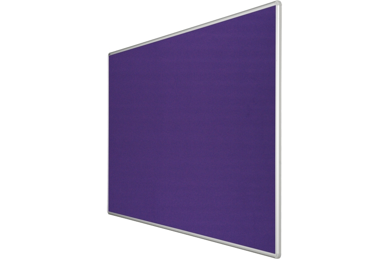 Textilní nástěnka fialová Fialová textilní nástěnka na zeď ekoTAB 200x100. #2