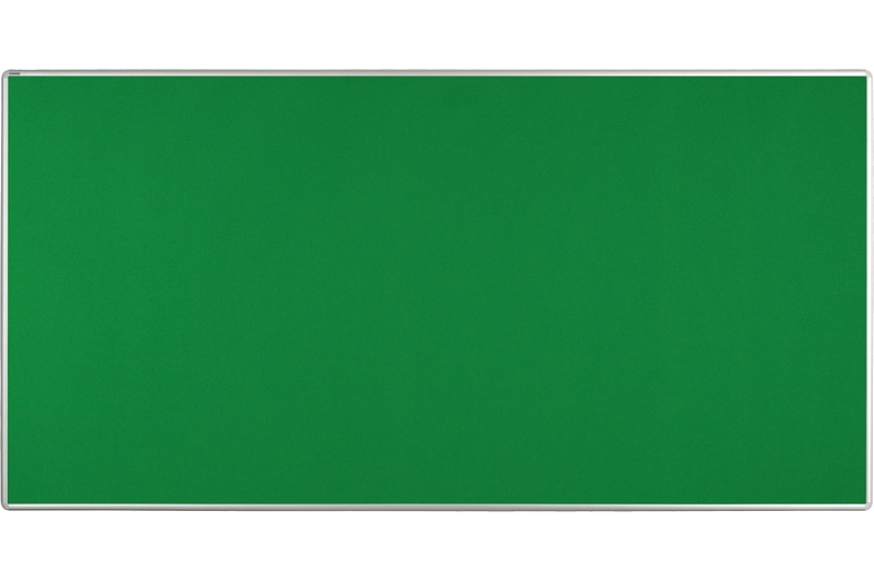 Textilní nástěnka zelená Zelená textilní nástěnka na zeď ekoTAB 240x120. #1