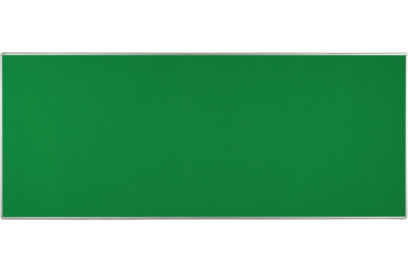 Textilní nástěnka zelená Zelená textilní nástěnka na zeď ekoTAB 300x120. #1