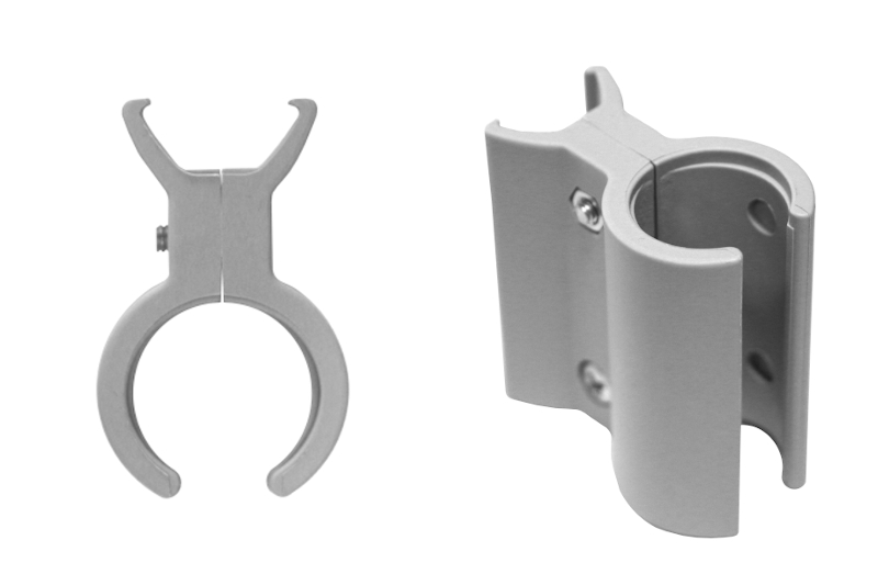 Textilní paraván šedý Oboustranná textilní paravánová nástěnka ekoTAB šedá 150x120. #7