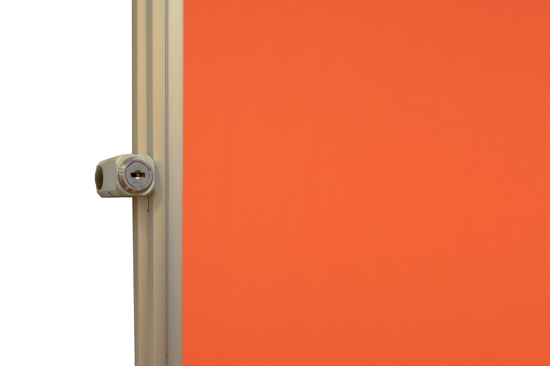 Textilní vitrína oranžová Textilní interiérová vitrína ekoTAB oranžová 150x100. #3