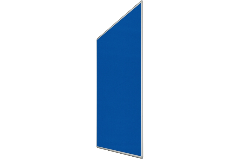 Textilní nástěnka modrá pro lištový systém Modrá textilní nástěnka ekoTAB 100x120 určená pro lištový systém s horizontálním posunem. #3
