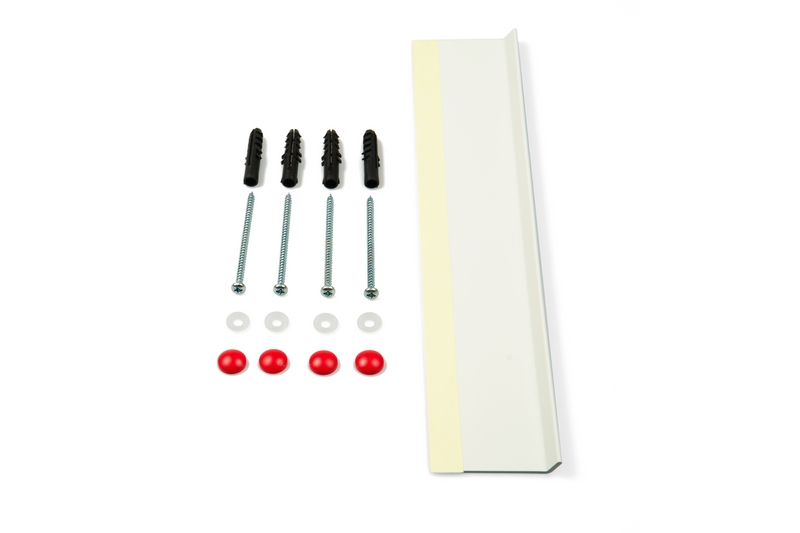 Lakovaná tabule na fixy s červeným rámem Bílá magnetická tabule na zeď boardOK 60x45. #4