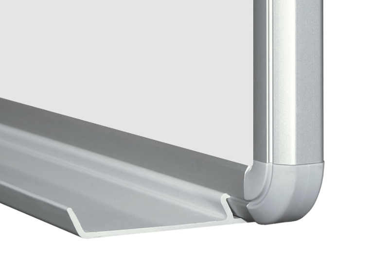 Keramická tabule na fixy MANAŽER K pro lištový systém Bílá magnetická tabule na fixy ekoTAB 100x120 určená pro lištový systém s horizontálním posunem. #4