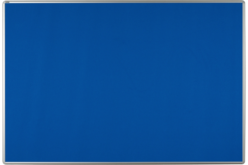 Textilní nástěnka modrá pro lištový systém Modrá textilní nástěnka ekoTAB 180x120 určená pro lištový systém s horizontálním posunem. #2