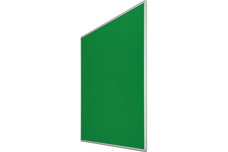 Textilní nástěnka zelená pro lištový systém Zelená textilní nástěnka ekoTAB 150x120 určená pro lištový systém s horizontálním posunem. #3