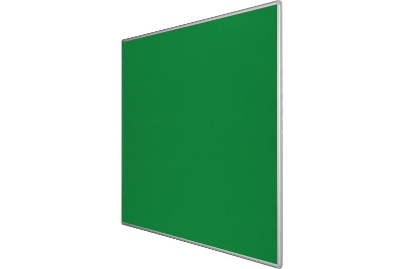 Textilní nástěnka zelená pro lištový systém Zelená textilní nástěnka ekoTAB 180x120 určená pro lištový systém s horizontálním posunem. #3