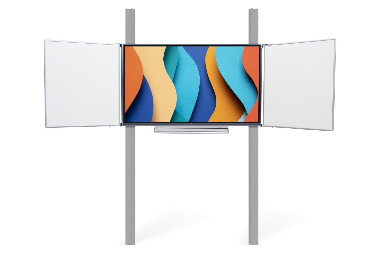 Interaktivní sestava LCD panel na PYLONU AL s křídly 