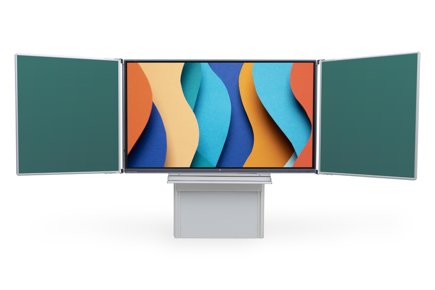 Interaktivní sestava LCD panel na STOJANU ZVEDACÍM AL IAS s křídly Interaktivní sestava na Stojanu zvedacím AL IAS - LCD 75