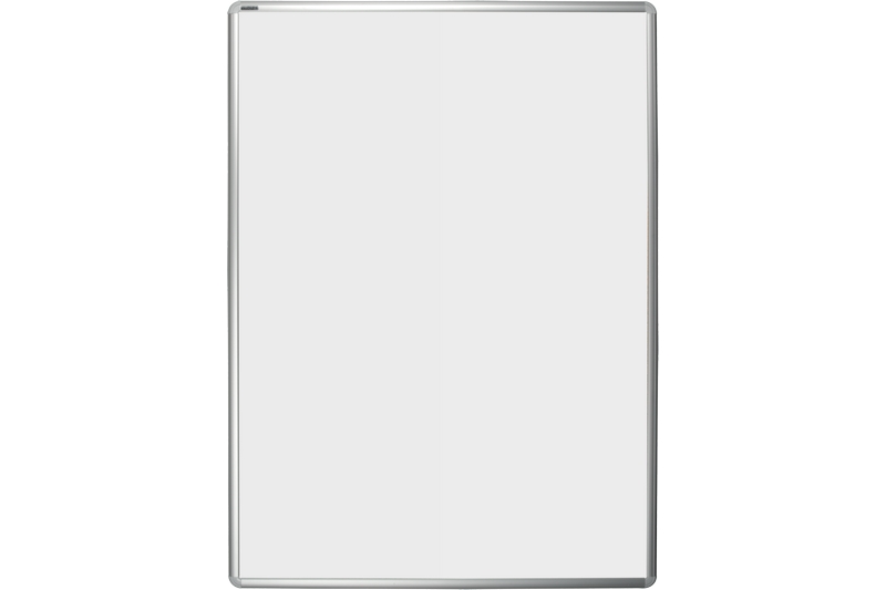 Keramická tabule na fixy MANAŽER K pro lištový systém Bílá magnetická tabule na fixy ekoTAB 100x120 určená pro lištový systém s horizontálním posunem. #2