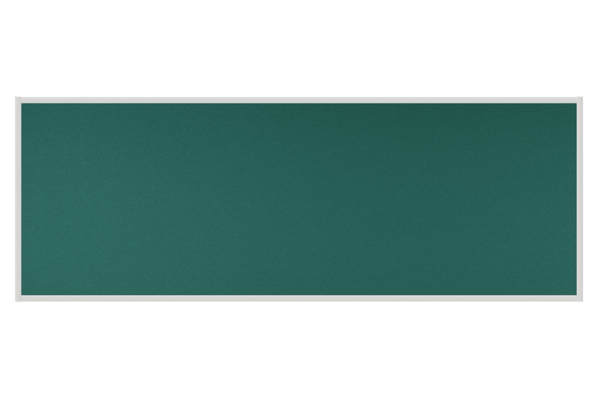 Stolový paraván EKONOMIK zelený Kancelářský paraván s textilním povrchem v barvě zelená a hranatým rámem o rozměru 180x65. #1