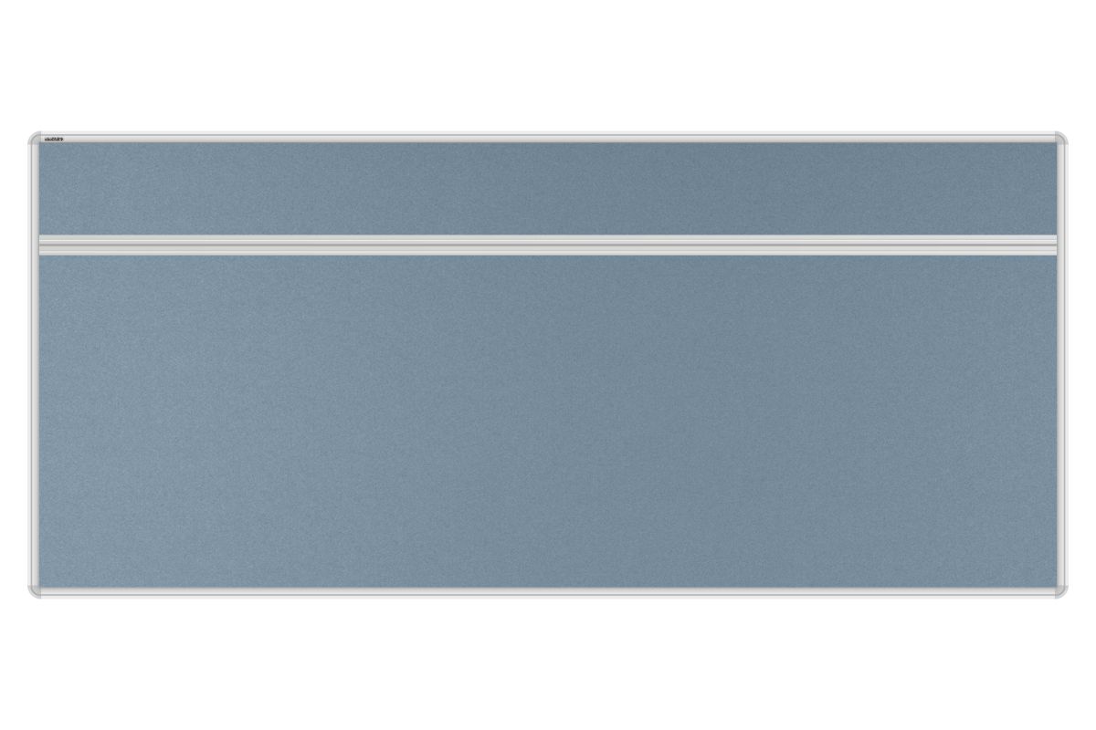 Stolový akustický paraván AKUSTIK tmavě šedý Akustický kancelářský paraván s textilním povrchem v barvě tmavě šedá a zaobleným rámem o rozměru 180x80. #1