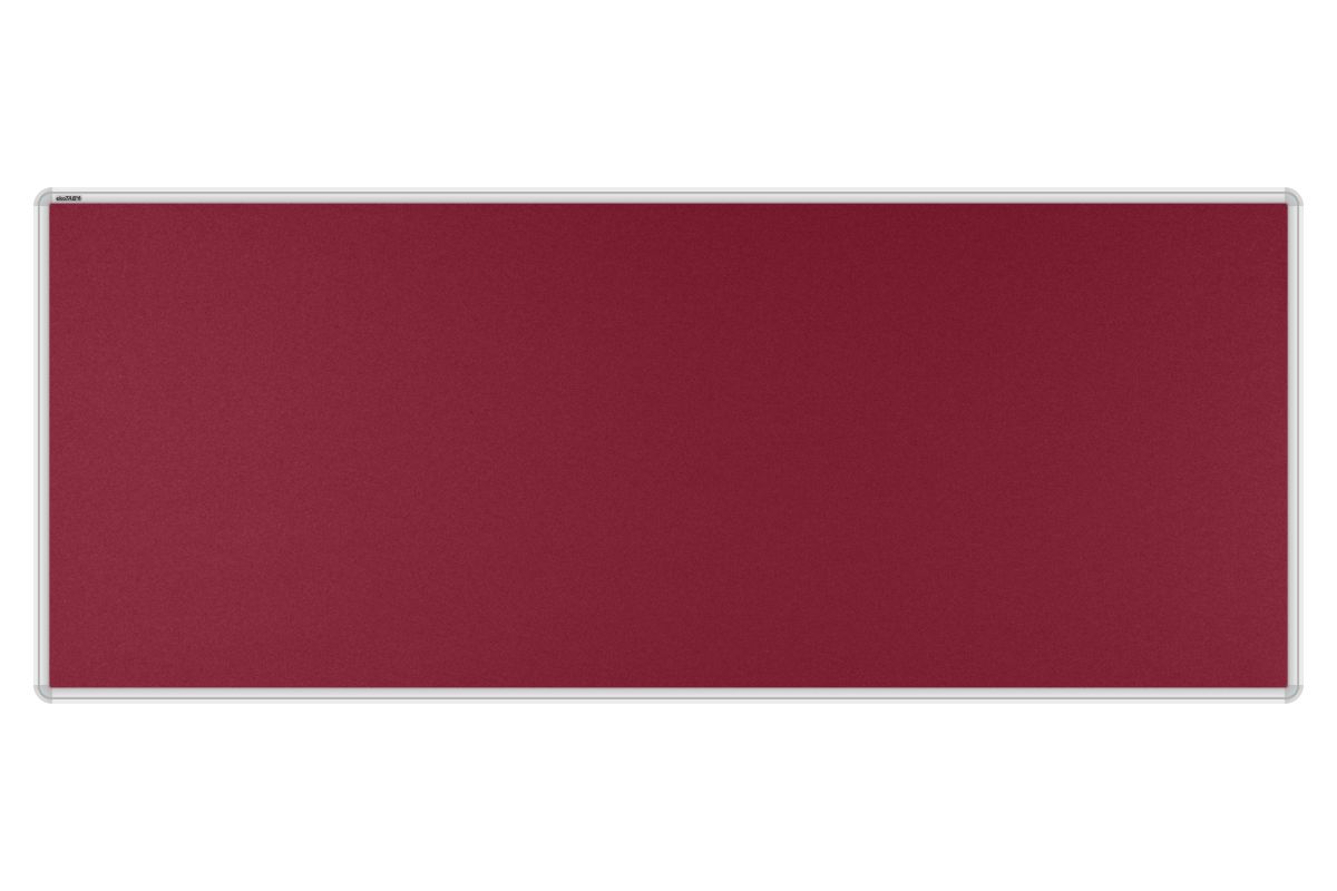 Stolový paraván EKONOMIK bordó Kancelářský paraván s textilním povrchem v barvě bordó a zaobleným rámem o rozměru 160x65. #1