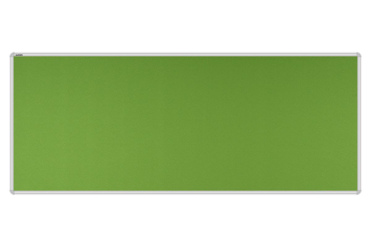 Stolový paraván EKONOMIK jarní zelený Kancelářský paraván s textilním povrchem v barvě jarní zelená a zaobleným rámem o rozměru 160x65. #1