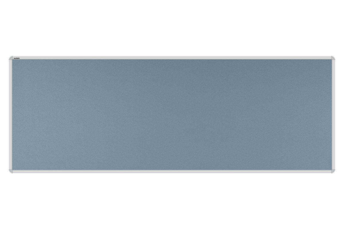 Stolový paraván EKONOMIK tmavě šedý Kancelářský paraván s textilním povrchem v barvě tmavě šedá a hranatým rámem o rozměru 180x65. #1