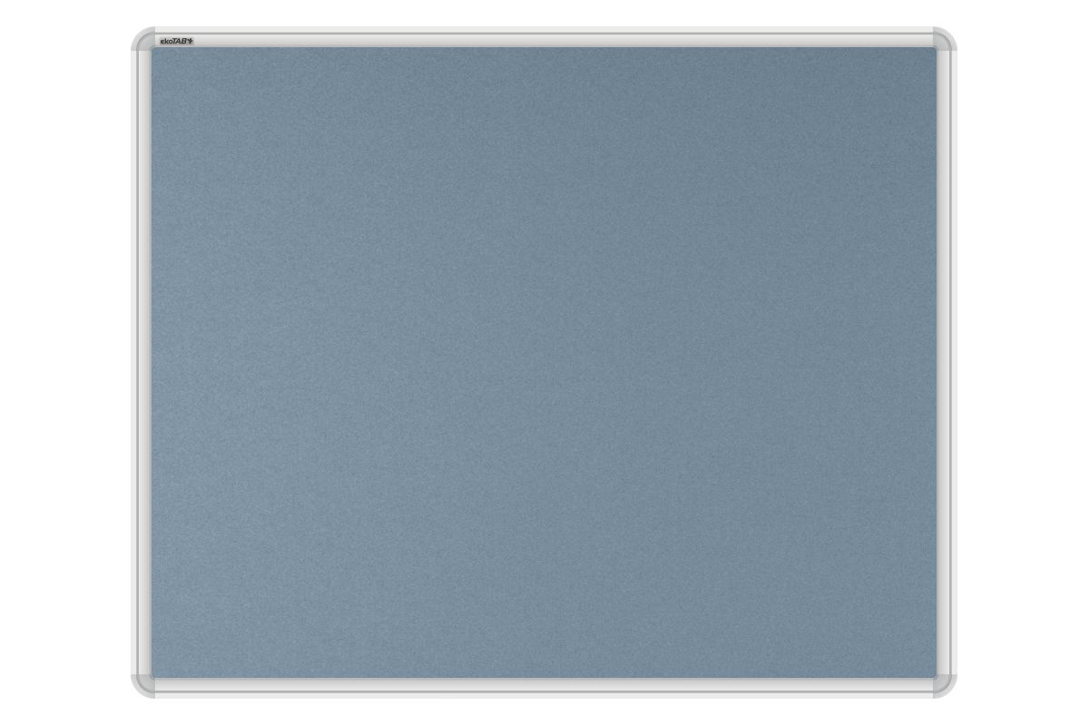 Stolový paraván EKONOMIK tmavě šedý Kancelářský paraván s textilním povrchem v barvě tmavě šedá a zaobleným rámem o rozměru 80x65. #1