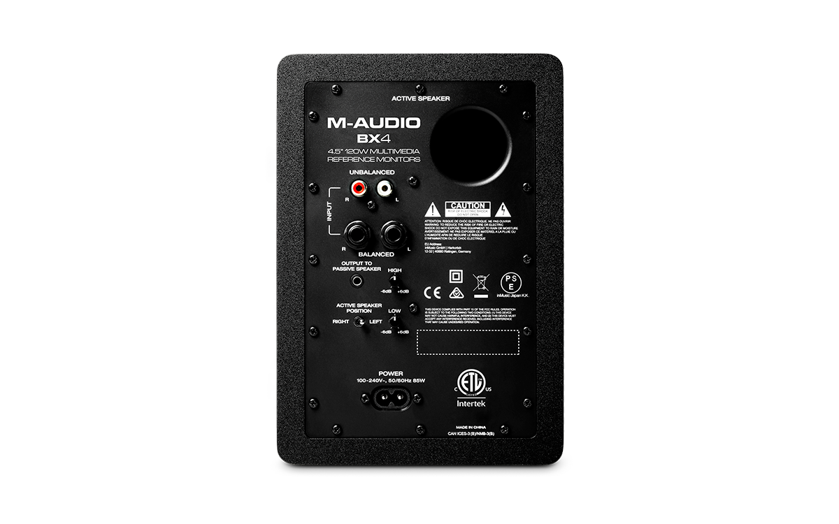 Reproduktory M-Audio BX4 Reproduktory studiové kvality. #3