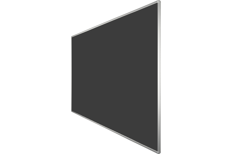 Keramická tabule na křídy ekoTAB ŠKOL K černá Černá magnetická tabule na křídy ekoTAB 200x120. #2