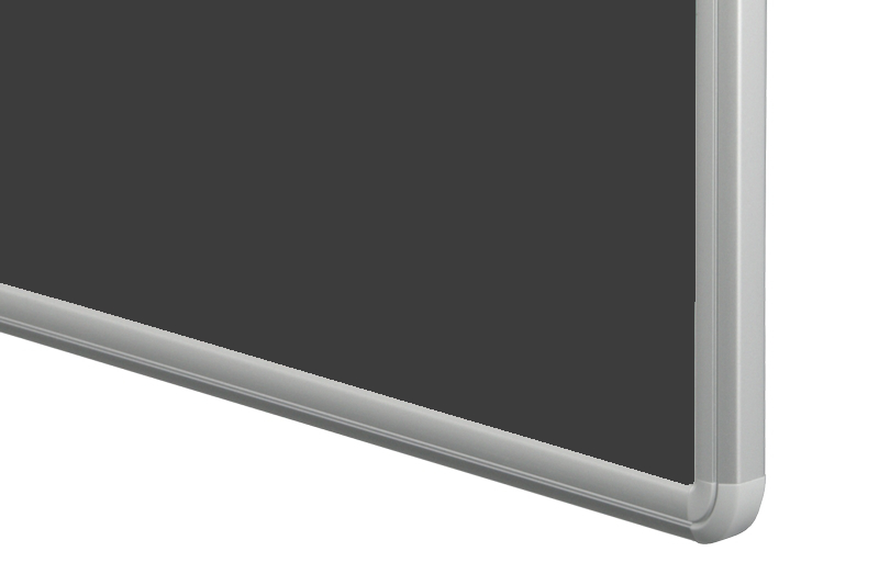 Keramická tabule na křídy ekoTAB ŠKOL K černá Černá magnetická tabule na křídy ekoTAB 120x120. #3