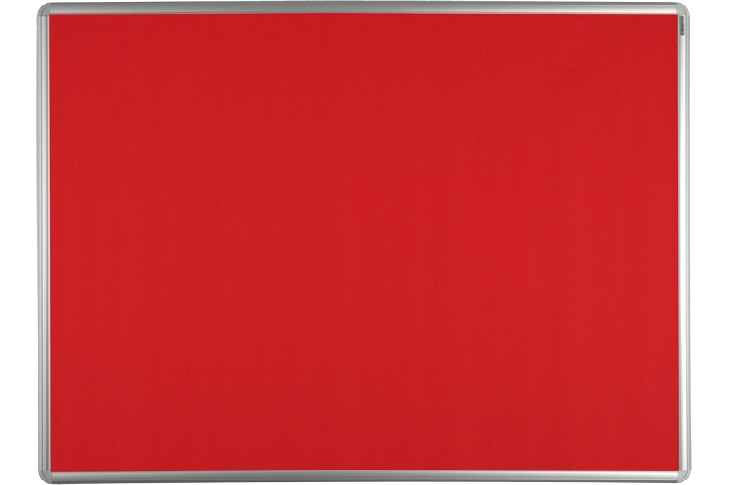 Textilní nástěnka červená Červená textilní nástěnka na zeď ekoTAB 60x90. #1