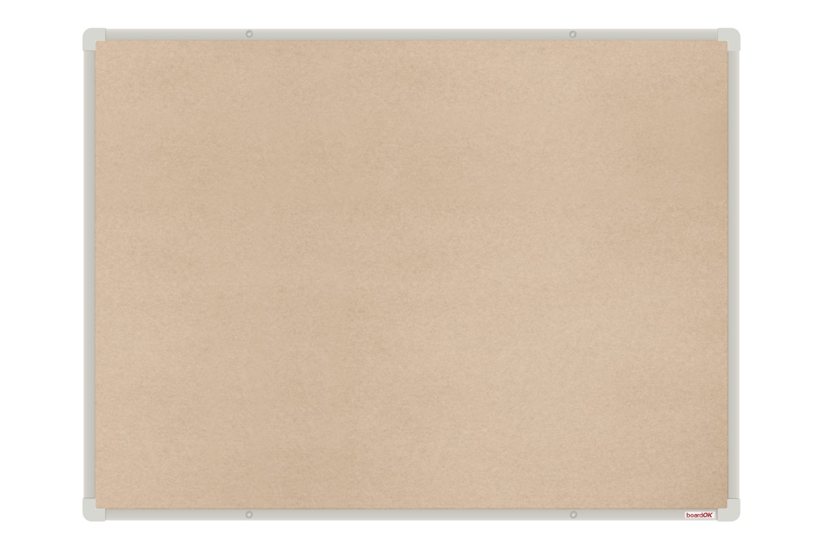 Textilní nástěnka se stříbrným rámem Textilní nástěnka na zeď boardOK 120x90. #1