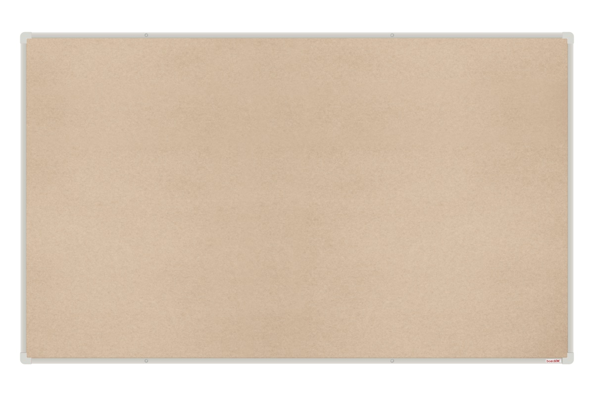 Textilní nástěnka se stříbrným rámem Textilní nástěnka na zeď boardOK 200x120. #1