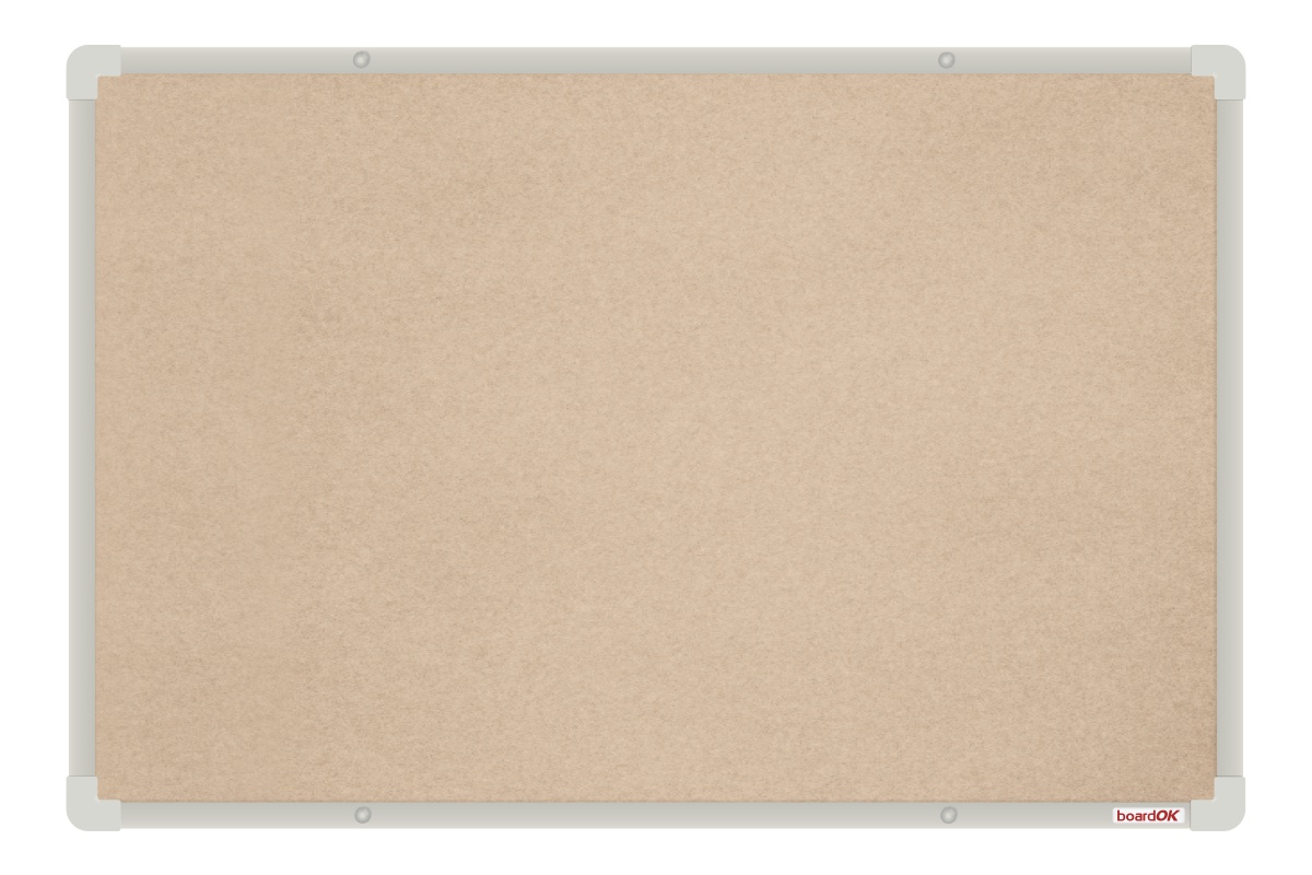 Textilní nástěnka se stříbrným rámem Textilní nástěnka na zeď boardOK 60x90. #1