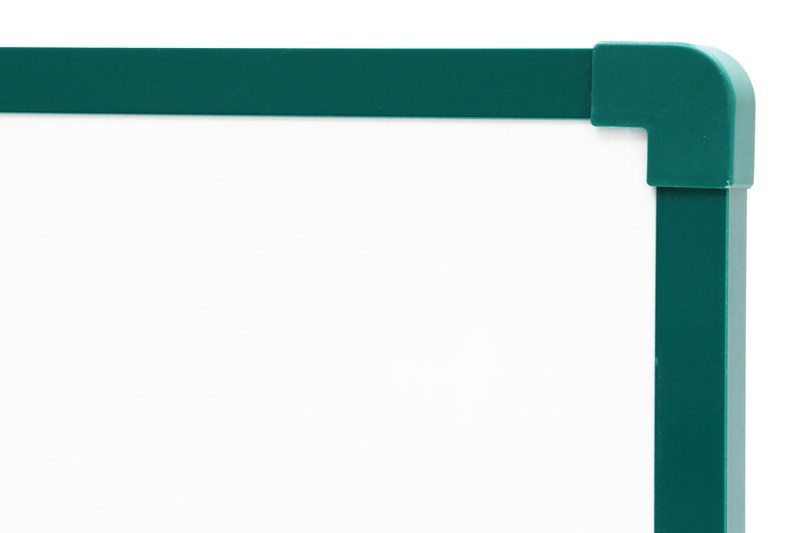 Tabule s obrázkem Kalendář Bílá magnetická tabule s potiskem Kalendář a zeleným hliníkovým rámem doNOTE 64x40. #2
